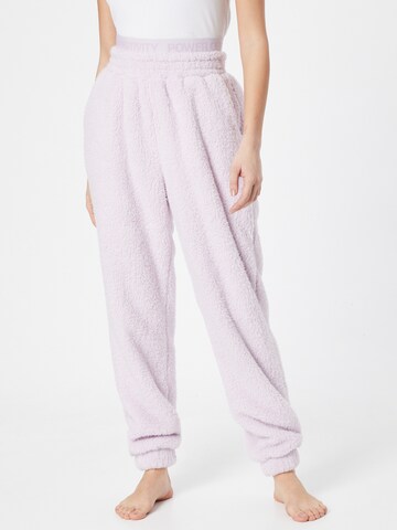 Hunkemöller - Calças de pijama em roxo: frente