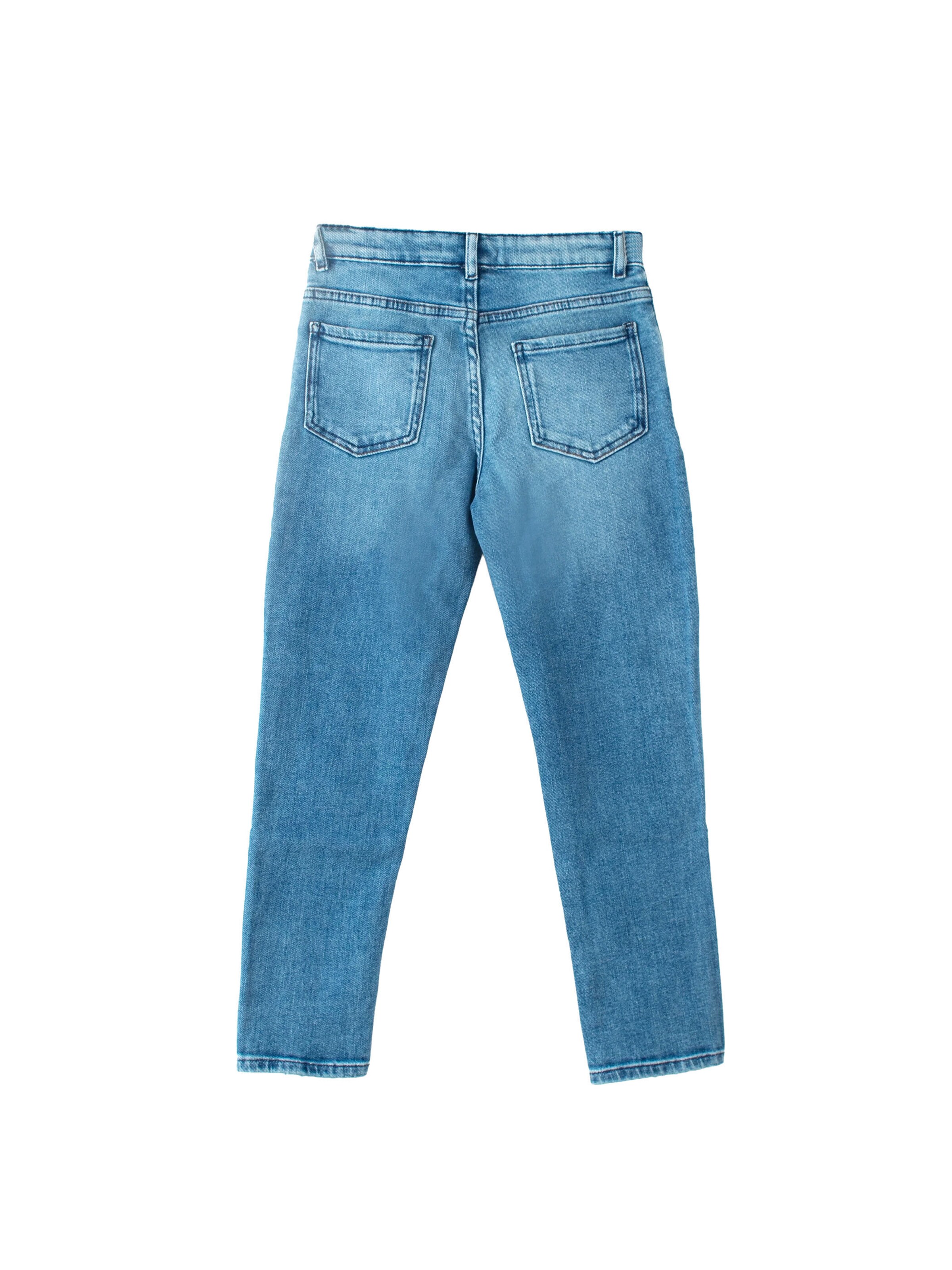 Solang Slimfit Hose Denim Jeans Slim-Fit in Blau