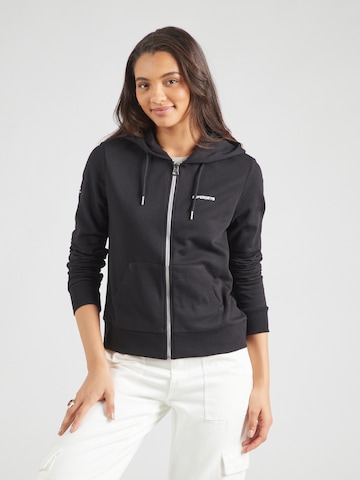Superdry Sweatjacka i svart: framsida