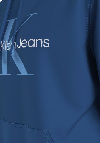 Calvin Klein Jeans Mikina 'Essentials' – modrá