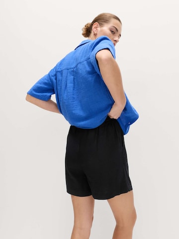 Marks & Spencer Regular Broek in Zwart
