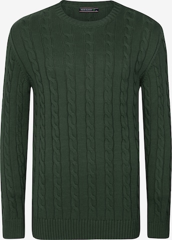 Pull-over Felix Hardy en vert : devant
