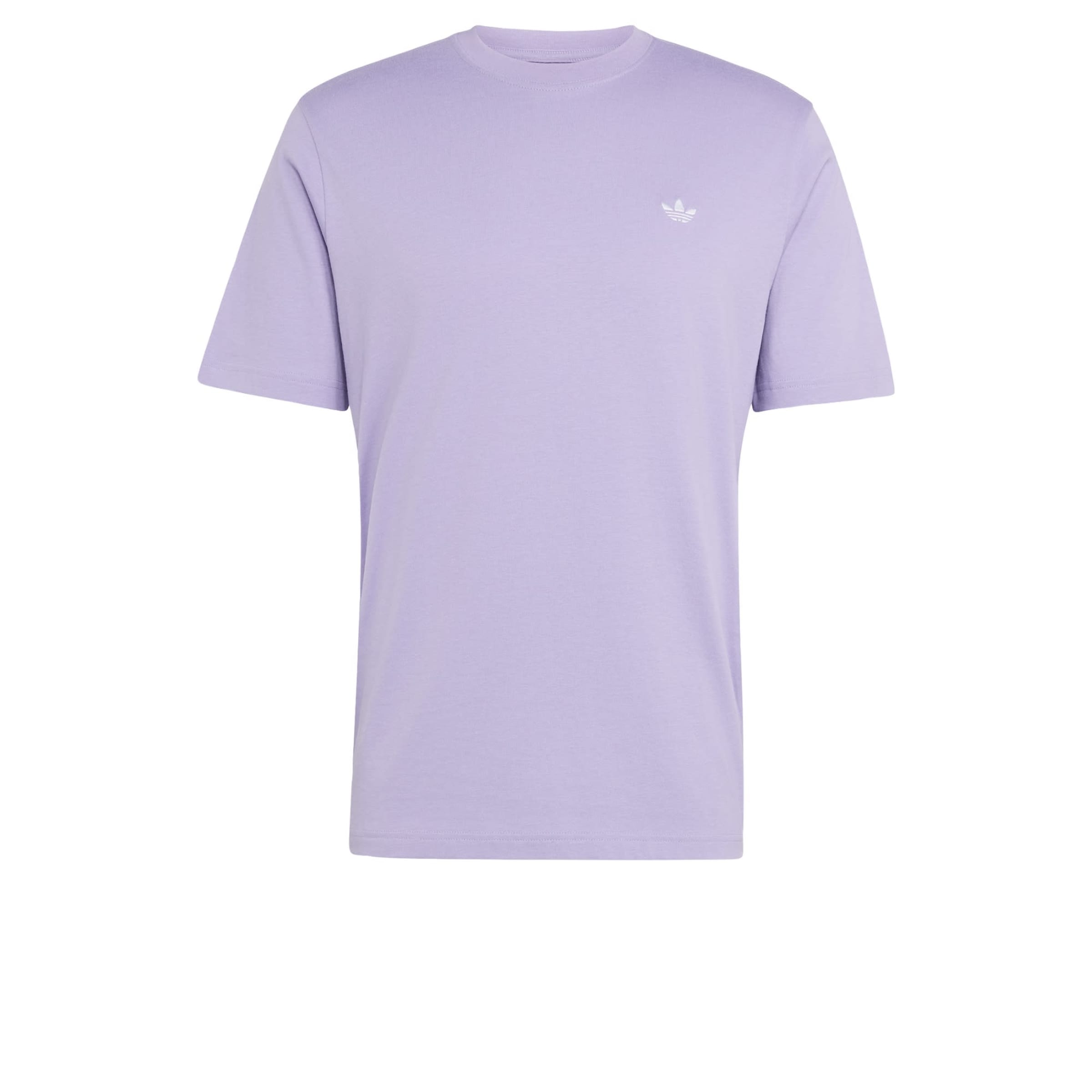 ADIDAS ORIGINALS Shirt 'Trefoil Essentials' in Lila: voorkant