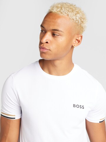 BOSS Majica | bela barva