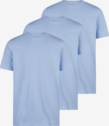 redmond Shirt 'Basic' in Blau: Vorderseite