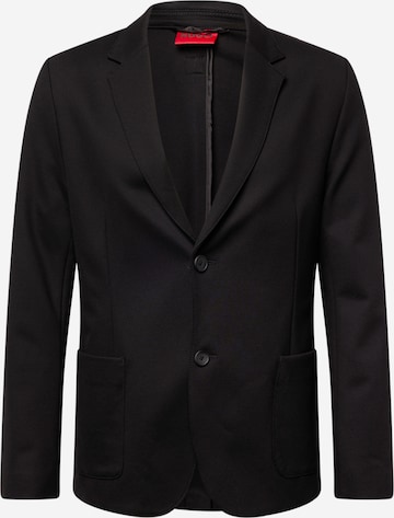 Coupe regular Veste de costume 'Hagalto' HUGO Red en noir : devant