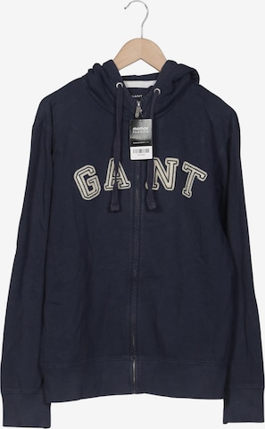 GANT Kapuzenpullover XL in Blau: Vorderseite