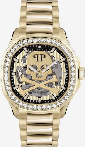 Philipp Plein Analoguhr in Gold: predná strana