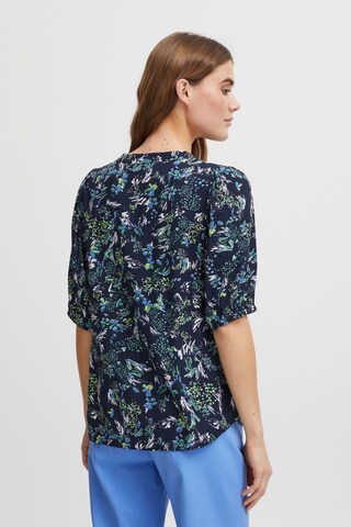 Fransa Blouse 'Merla' in Blauw