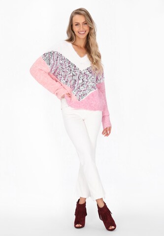 IZIA - Jersey en rosa