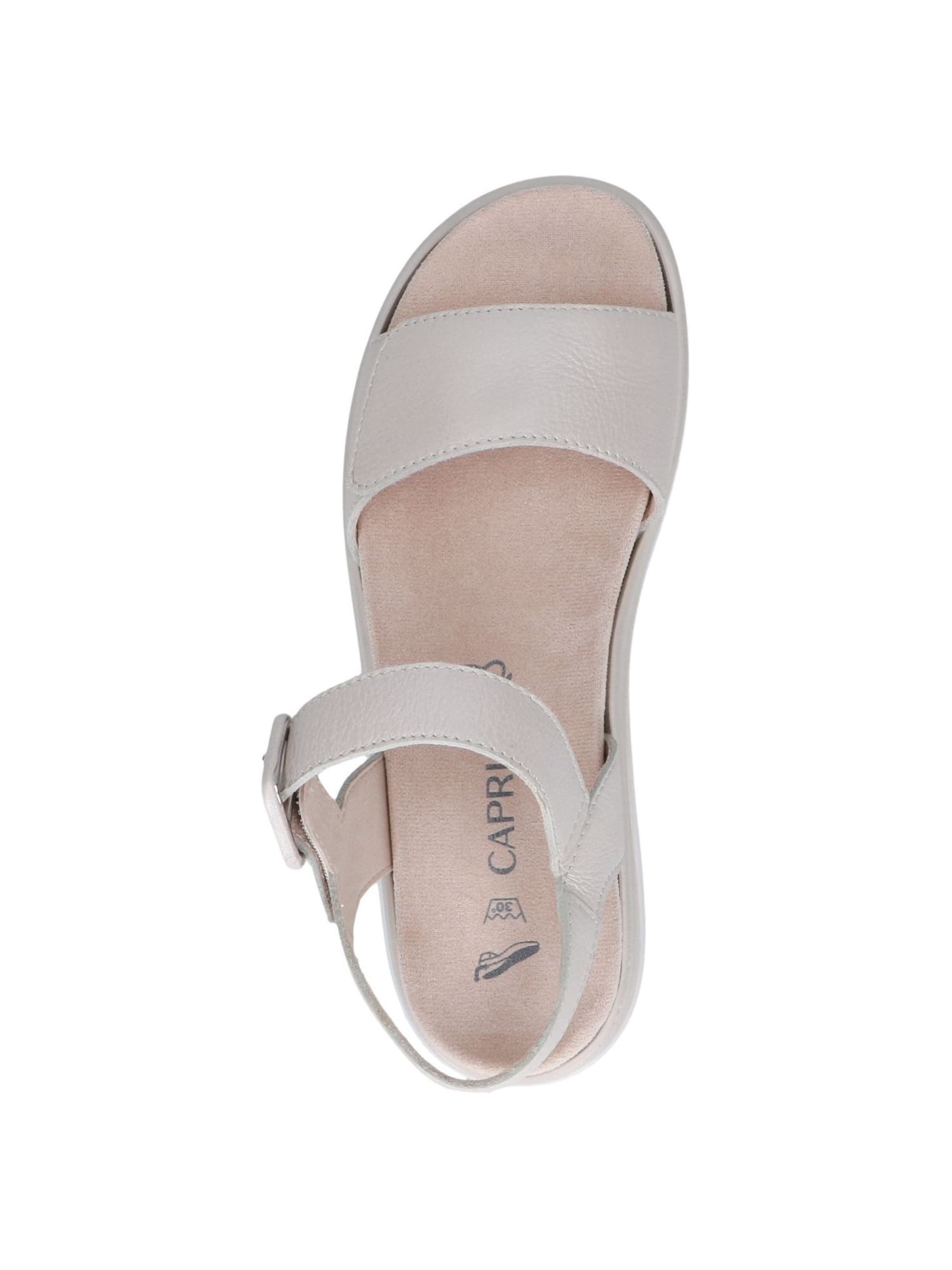 CAPRICE Strap Sandals in White