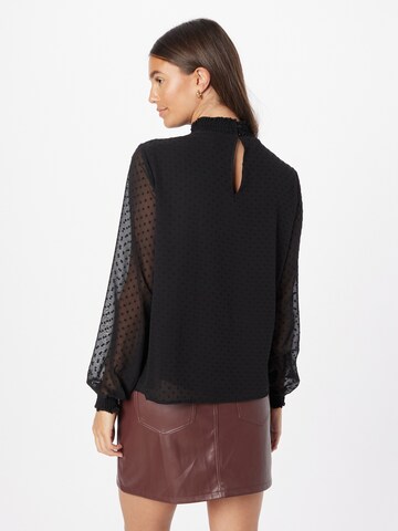 VILA Blouse 'DOBBY' in Black