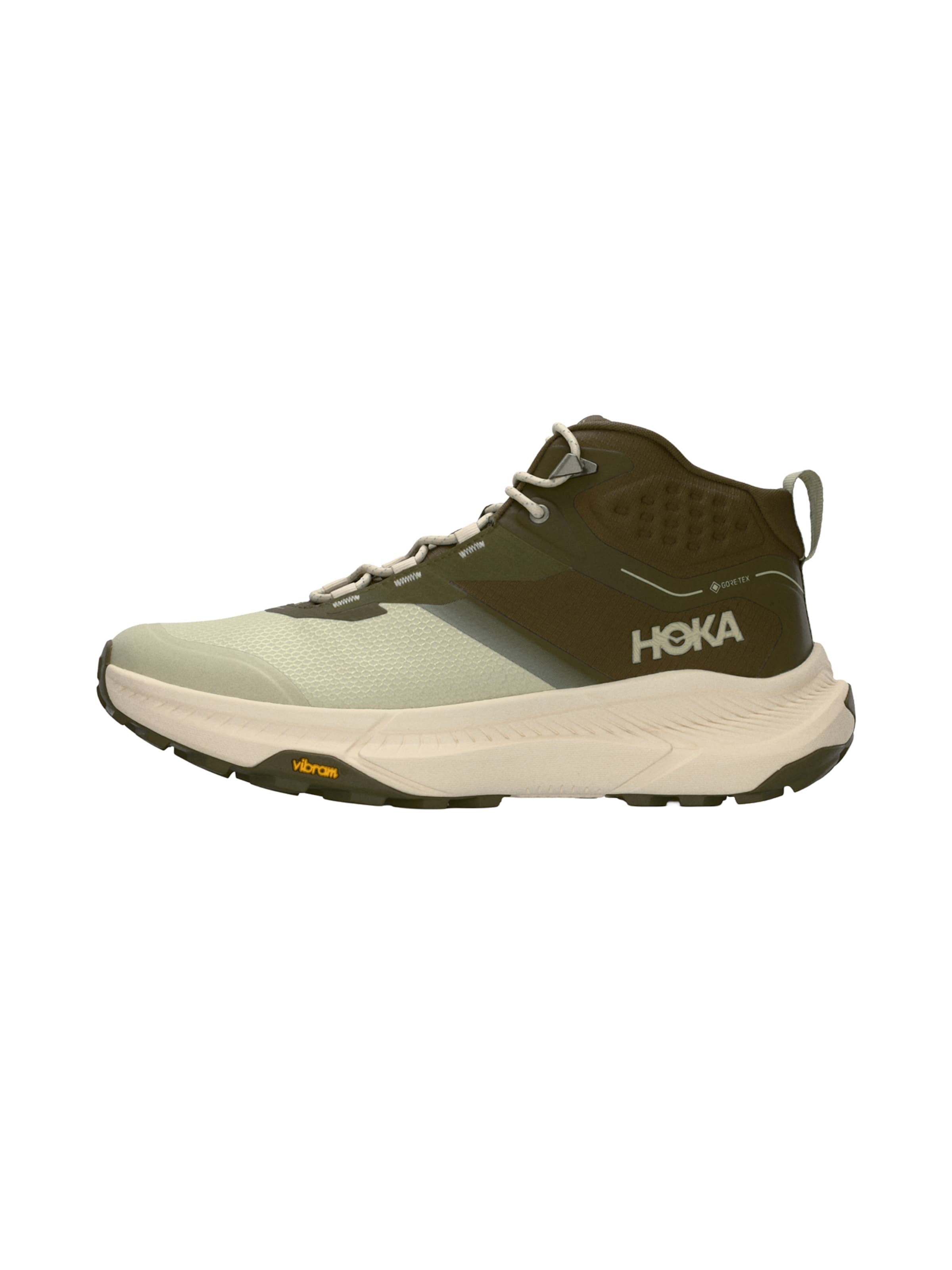 Sneaker de alergat 'TRANSPORT' de la HOKA pe verde: față