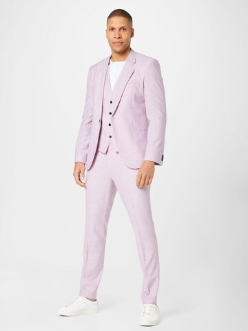 HUGO Red Slim fit Suit 'Arti' in Purple