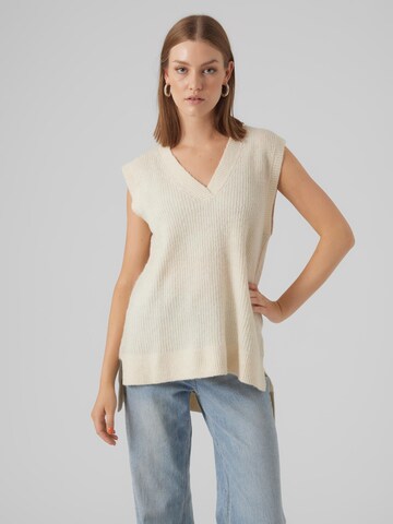 VERO MODA - Jersey 'MILI' en beige: frente