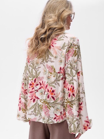 Blue Shadow Blouse in Mixed colors