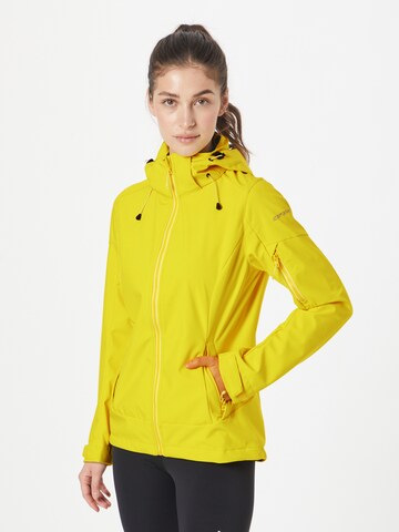 ICEPEAK Outdoor jacket 'BATHGATE' in Yellow: front