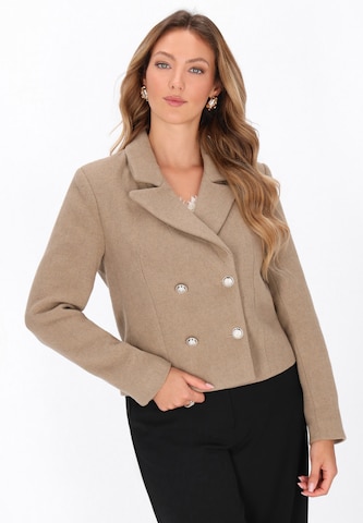 faina Blazers in Beige: voorkant