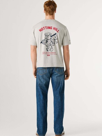 T-Shirt 'Gideon' Pepe Jeans en gris