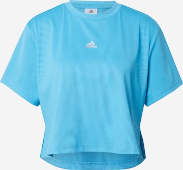 T-shirt fonctionnel ADIDAS SPORTSWEAR en bleu : devant