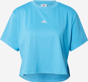 ADIDAS SPORTSWEAR - Camiseta funcional en azul: frente