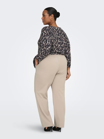 ONLY Carmakoma Loosefit Broek 'CARGOLDTRASH' in Grijs