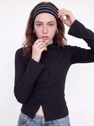 JJXX Strickjacke in Schwarz