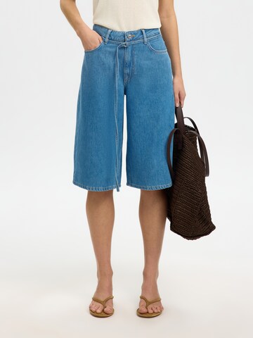 Regular Jeans 'SLFTENNA' de la SELECTED pe albastru: față