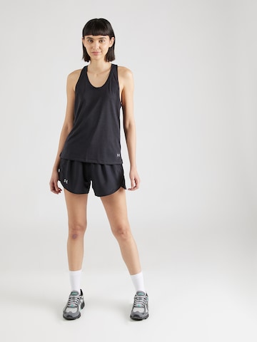 UNDER ARMOUR Sport top 'Streaker' - fekete