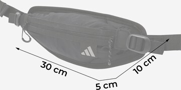 ADIDAS PERFORMANCE Athletic Fanny Pack 'Waist' in Black
