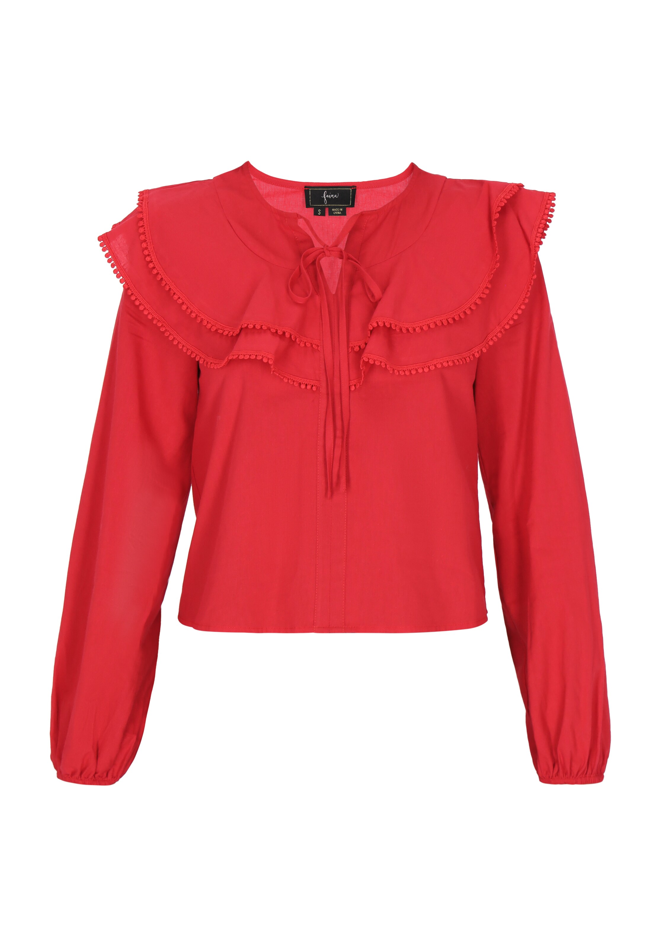 faina Блузка в Красный: спереди