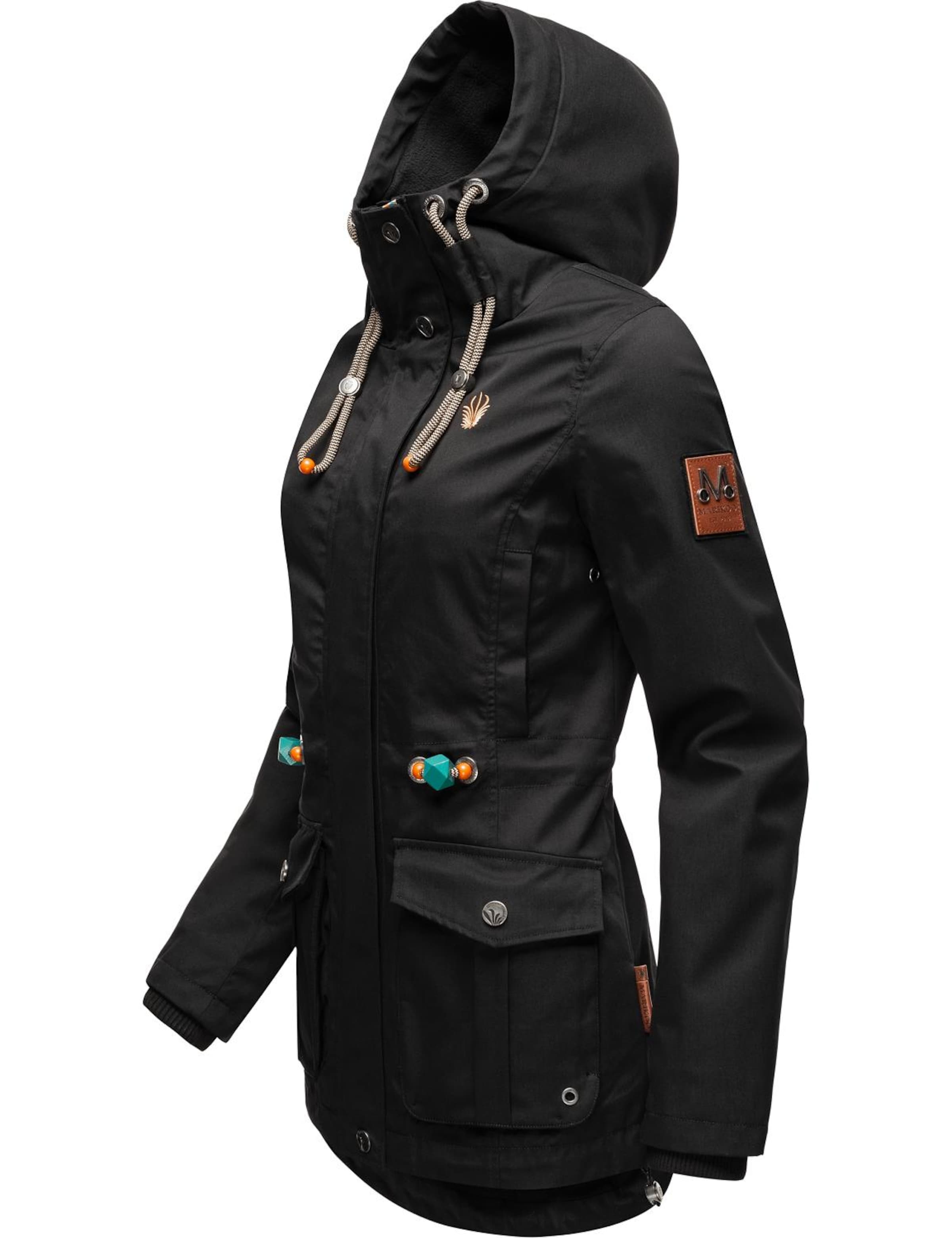 Veste mi-saison 'Babetaa' MARIKOO en noir