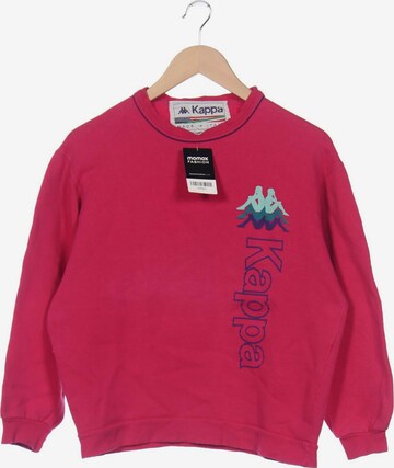 KAPPA Sweatshirt & Zip-Up Hoodie in S in Pink: front