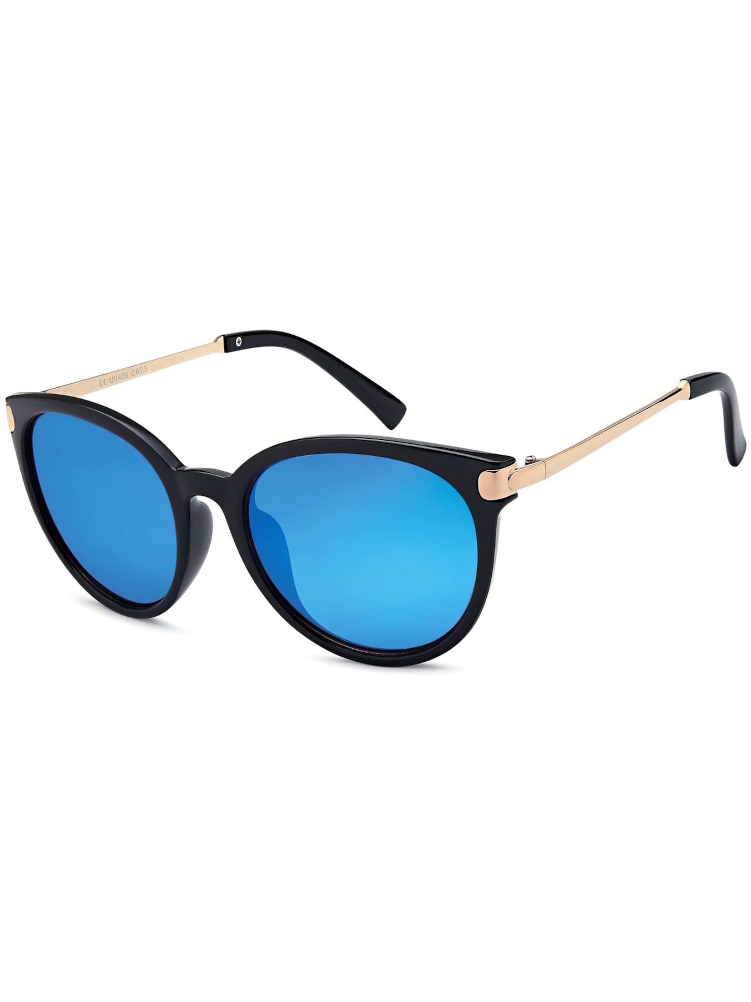 styleBREAKER Sonnenbrille 'Cat-Eye Sonnenbrille'‌‌‌ in Blau: Vorderseite