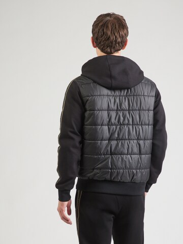 Karl Lagerfeld Prehodna jakna | črna barva: zadnja stran