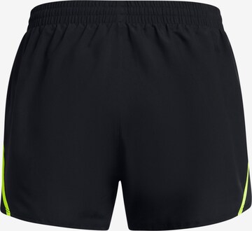 UNDER ARMOUR Regular Sporthose 'FLY BY' in Schwarz