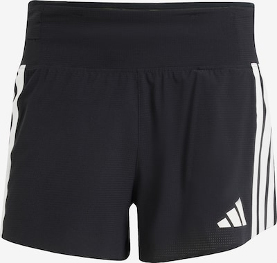 S dydžio Sportinės kelnės 'Addizero' iš ADIDAS PERFORMANCE, spalva – juoda / balta, Prekių apžvalga