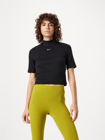 T-shirt Nike Sportswear en noir : devant