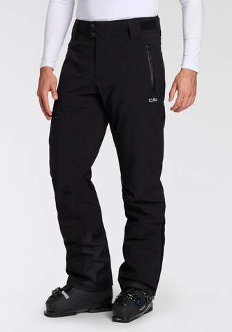 CMP Regular Workout Pants in Black: front