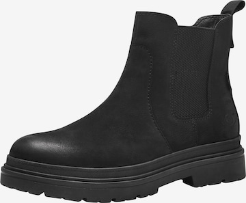 Chelsea Boots Tamaris en noir : devant