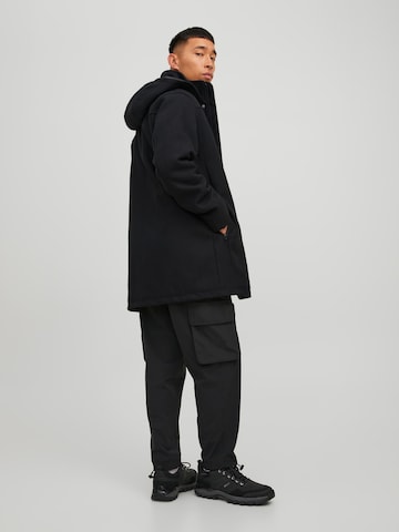 JACK & JONES Between-Seasons Coat in Black