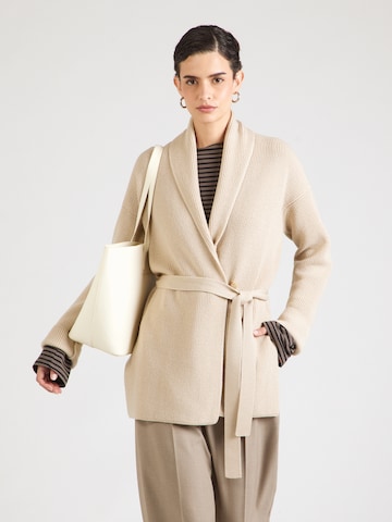 Max Mara Leisure Вязаная кофта 'AFFORI' в Бежевый: спереди