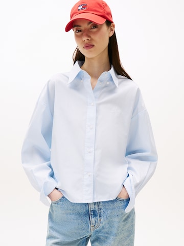 Tommy Jeans - Blusa en azul: frente