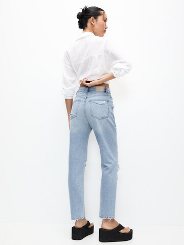 Loosefit Jean Pull&Bear en bleu