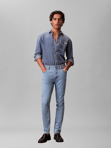 Calvin Klein Jeans Slimfit Jeans in Blau