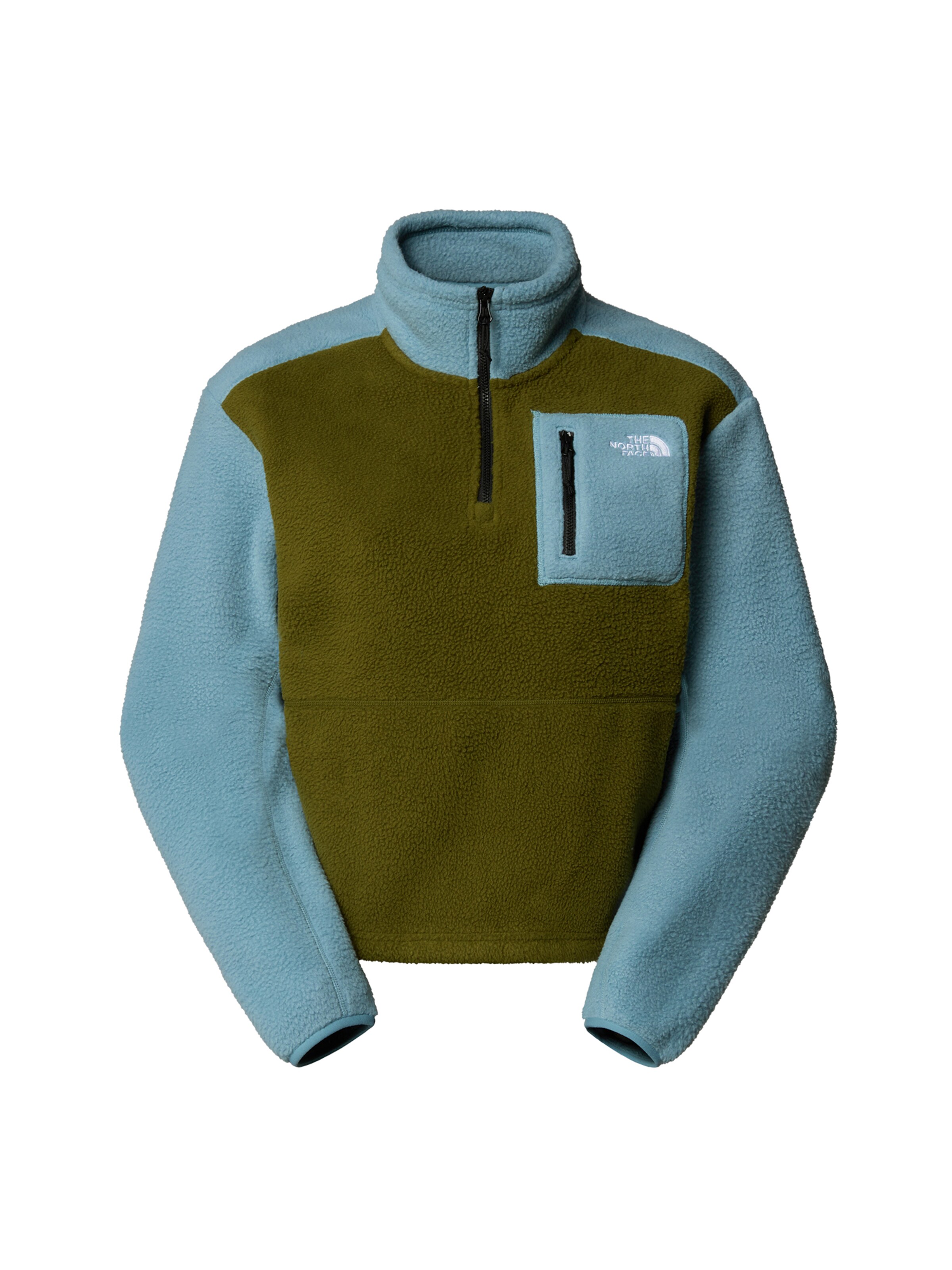 THE NORTH FACE Sportovní mikina 'YUMIORI' – zelená: přední strana