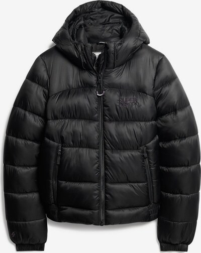 Superdry Veste d’hiver en noir, Vue avec produit