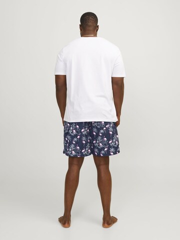 Shorts de bain 'JJFIJIPLS' Jack & Jones Plus en bleu