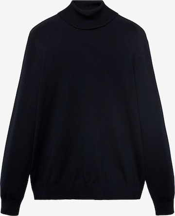 MANGO MAN Sweter 'Willyt' w kolorze niebieski: przód