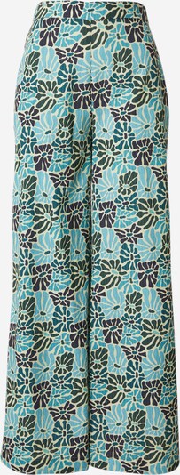 Brava Fabrics Παντελόνι 'Spring' σε αζούρ / σκούρο πράσινο / βατόμουρο / offwhite, Άποψη προϊόντος